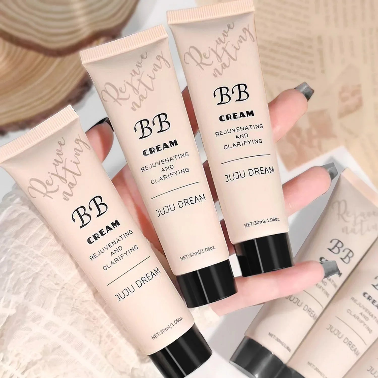 BB cream, isolation cream, liquid foundation, moisturizing, oil control, long-lasting makeup, concealer, waterproof, dry skin