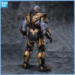 Genuine THE INFINITY SAGA Avengers: Endgame SHF  Iron Man Mark6 Mark85 Thanos Anime figure Movable toy Doll for Collector