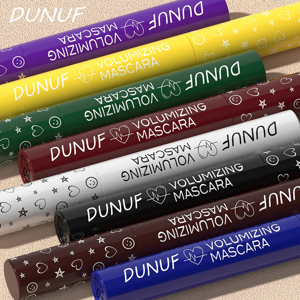 Colorful Curling Mascara Waterproof Fast Drying Eyelashes Extension Multicolor Lashes Makeup Lasting Waterproof White Mascara