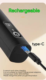 Electric Milk Frother USB Rechargeable Handheld Egg Beater 3 Speeds Foam Maker Mixer Coffee Drink Frothing Wand Foamer Kitchen