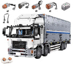 Motorized RC Truck Brick Set – Technical Building Model with App Control, Perfect Gift for Teens & Adults