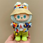 For 17cm V1V2 Labubu  Doll Fashion New Style Set Doll Replacement Clothing
