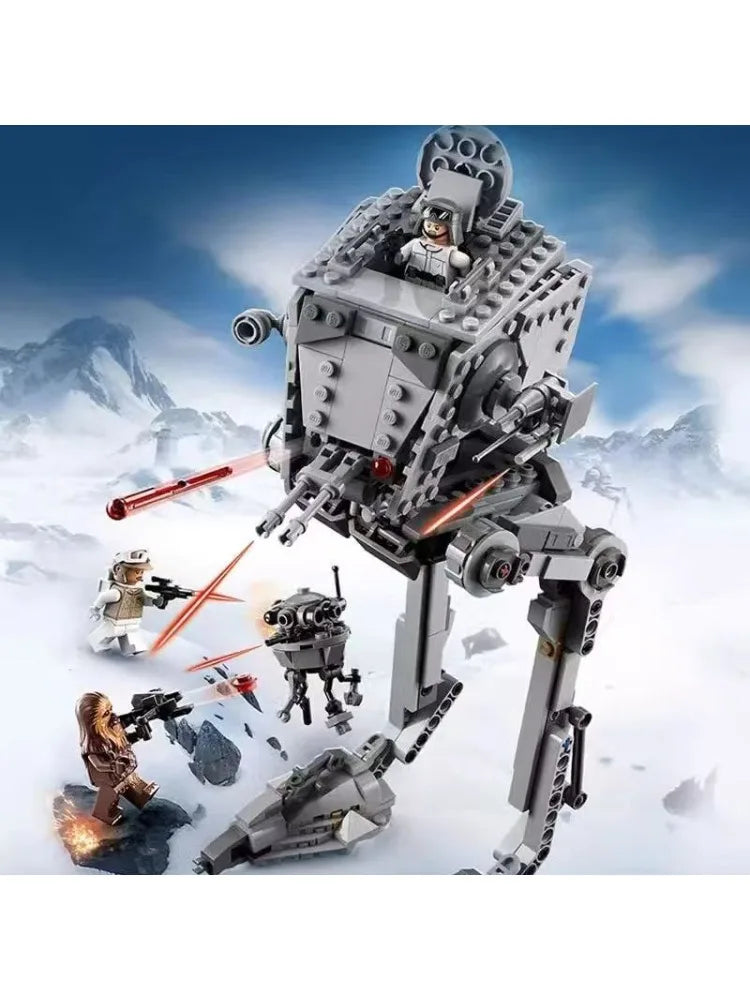 compatible Star Wars sci-fi fighter model, battleship building blocks compatible 75300 block models for adult collectible toys