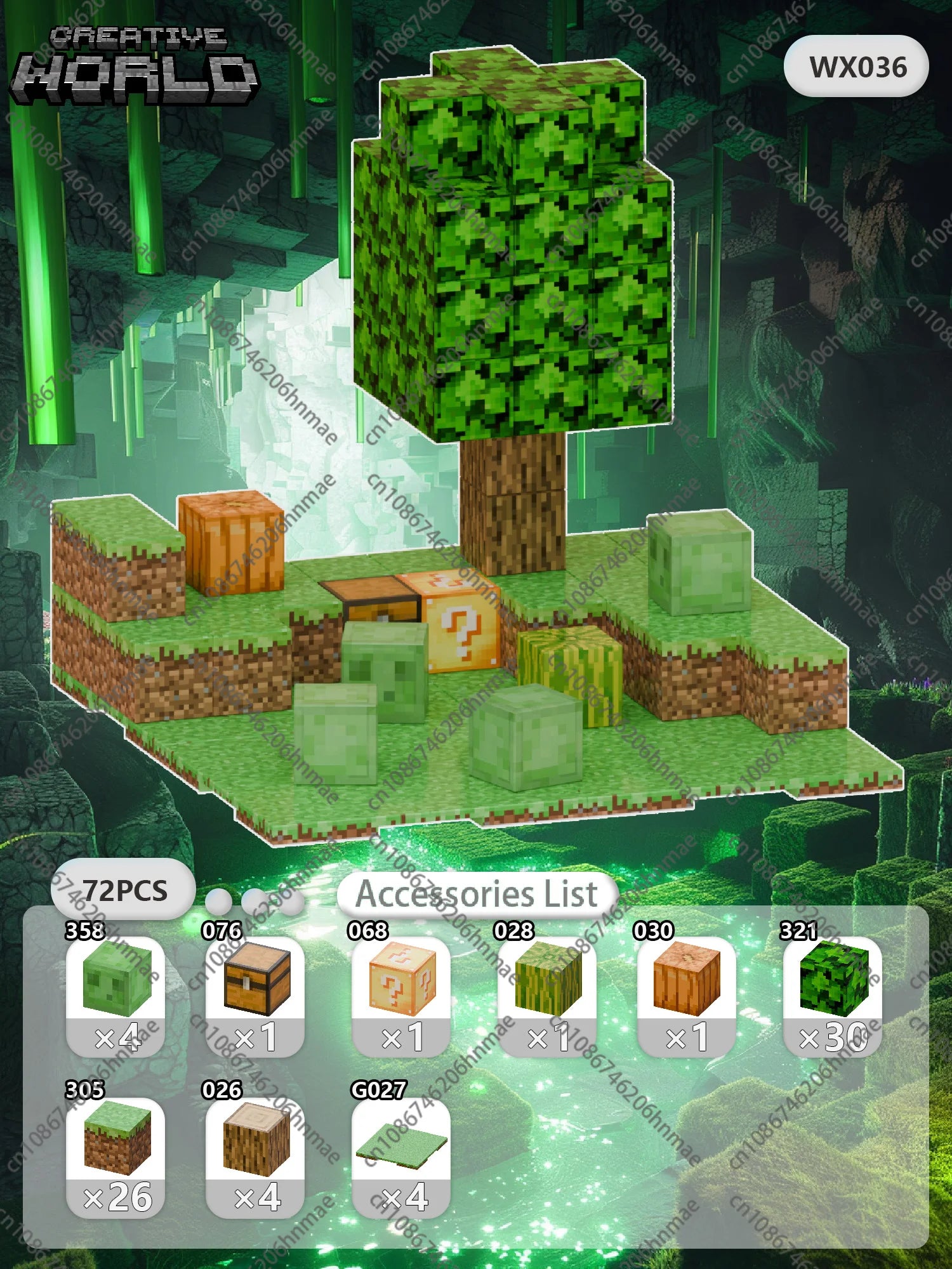 Magnetic Building Blocks Mine World Magnet Cube Set for Boy Girl Kid Age 3+ DIY Pixel style Model Base plate STEM Toy Baseplate