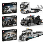 Heavy Duty Tow Truck Building Kit – Technical Recovery Vehicle Model | Premium Construction Gift Edition