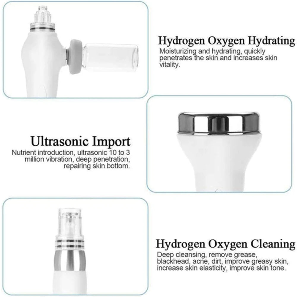 AOKO 6/7 in 1 Dermabrasion Peel Spa Facial Machine Skin Rejuvenation Hydro Dermabrasion  Aqua Deep Cleaning Skin Care Device