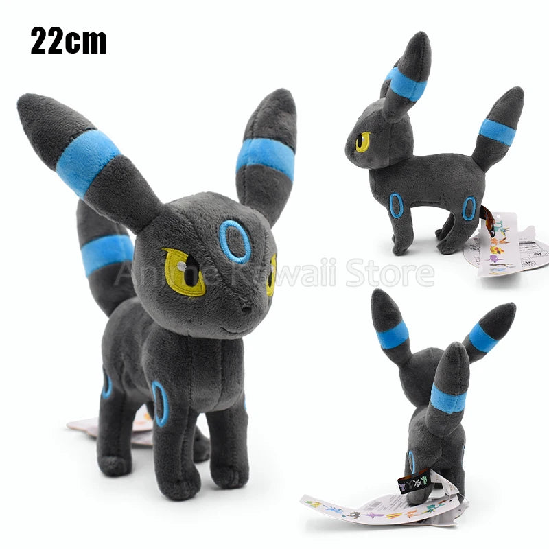 Kawaii Mimikyu Eevee Evolution Plush Set – Umbreon, Sylveon, Vaporeon & More – 9pcs Pokémon Peluche Dolls
