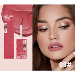 Long Lasting Velvet Matte Lip 6 Colors Gloss Waterproof Non-stick Cup Sexy Nude Red Pink Liquid Lipstick Lips Makeup Cosmetic