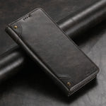 Flip Leather Phone Case for Samsung Galaxy S25 S24 Ultra S23 S22 Plus S 25 Note 20 with Magnetic Card Slot Holder Cover LS055