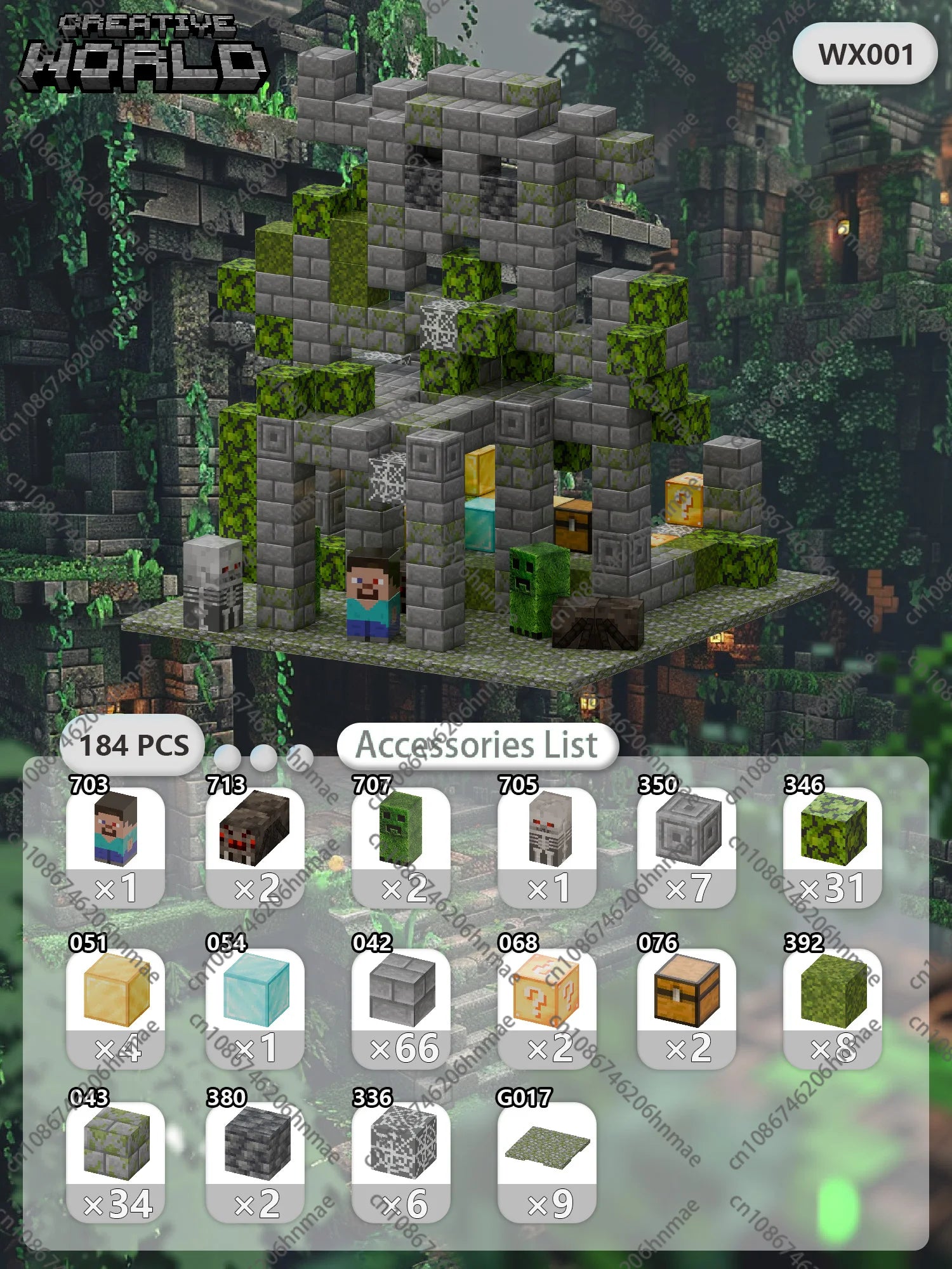 Magnetic Building Blocks Mine World Magnet Cube Set for Boy Girl Kid Age 3+ DIY Pixel style Model Base plate STEM Toy Baseplate