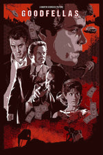Retro Classic Movie Goodfellas Gangster Film Poster Canvas Painting Wall Art Pictures For Bar Cafe Home Living Room Decor Gift