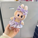 17cm Mini Plush Doll'S Clothes Outfit Accessories For Korea Kpop Exo Labubu Idol suit Clothing Gift，Only clothes and no dolls
