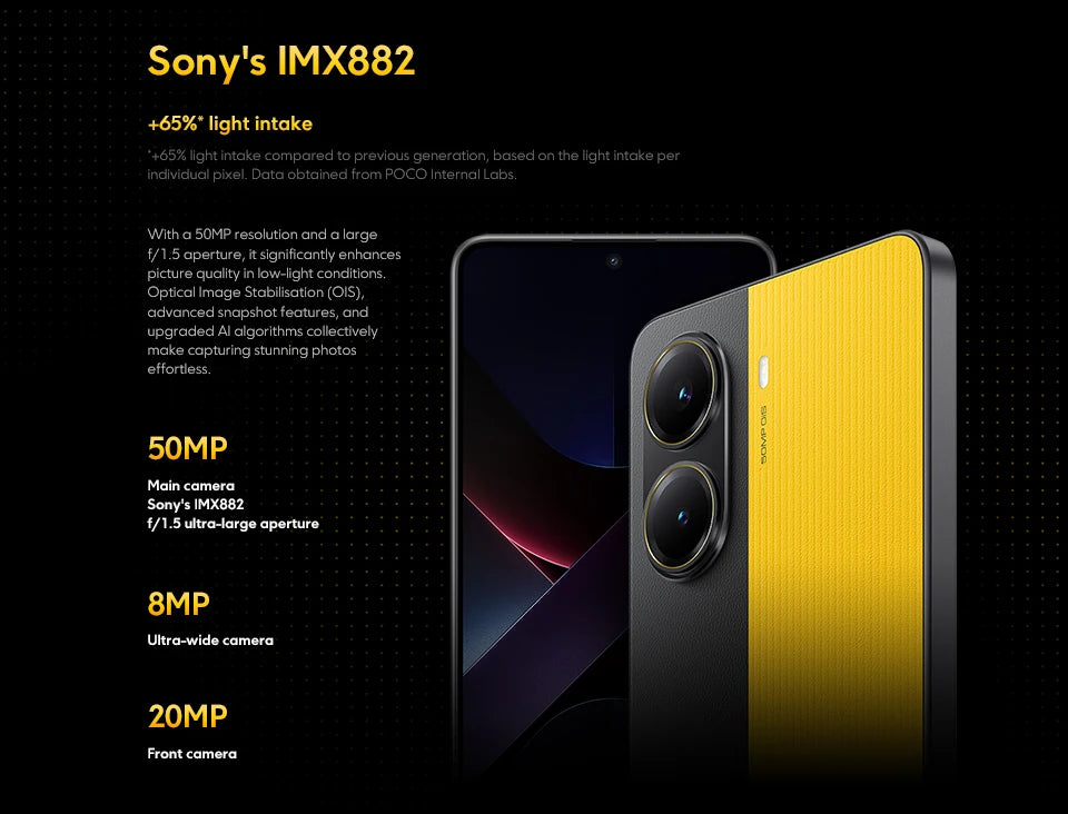 POCO X7 Pro Global Version Cellphone 256GB / 512GB Dimensity 8400-Ultra 6.67