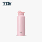 Tyeso Thermos Bottle Portable Sport Vacuum Flask Travel Stainless Steel Thermal Water Bottle Keeps Cold and Heat Thermal Mug