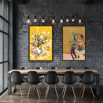 Anime JOJO Bizarre Adventure Retro Poster Canvas Wall Art Printing Waterproof Home Living Bed Room Bar Hallway Aesthetic Decor