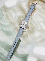 Fashion Rectangle Quartz Wrist Watch for Women Luxury Brand Roman Dial Leather Strap  Ladies Watches Clock