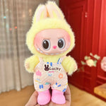 New Labubu Clothing Popular New Products Fashion Velcro 17cm Doll Cute Dress Casual Set Skirt Plush Toy Clothing