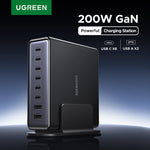 【Korean Plug】UGREEN 200W GaN Charger 8 in 1 Desktop Charging Station For Macbook Laptop iPhone 17 16 Pro Xiaomi Samsung Tablet