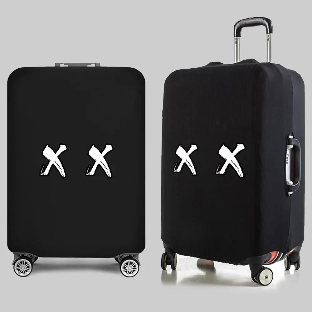 Luggage Covers Suitcase Cover Fashion Travel Essentials Funny pattern 18-32 Inch Traveling Accessories Protective Trolley Case