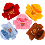 30cm Cafe LaLafanfan Duck Clothes Hoodie Cartoon Plush Toy Stuffed Soft Duck Doll Toys Animal Birthday Girl`s Gift for Kids DIY