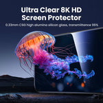 UGREEN 2pcs for iPhone 16 Pro Max Glass Screen Protectors for iPhone 16 Plus Tempered Glass for iPhone 15 14 13 12 HD Film 16pro