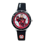 Disney Spider Man Children's Watch Iron Man Hulk Cartoon Quartz Watch Student Waterproof Silicone strap sports Quartz Watch Gift