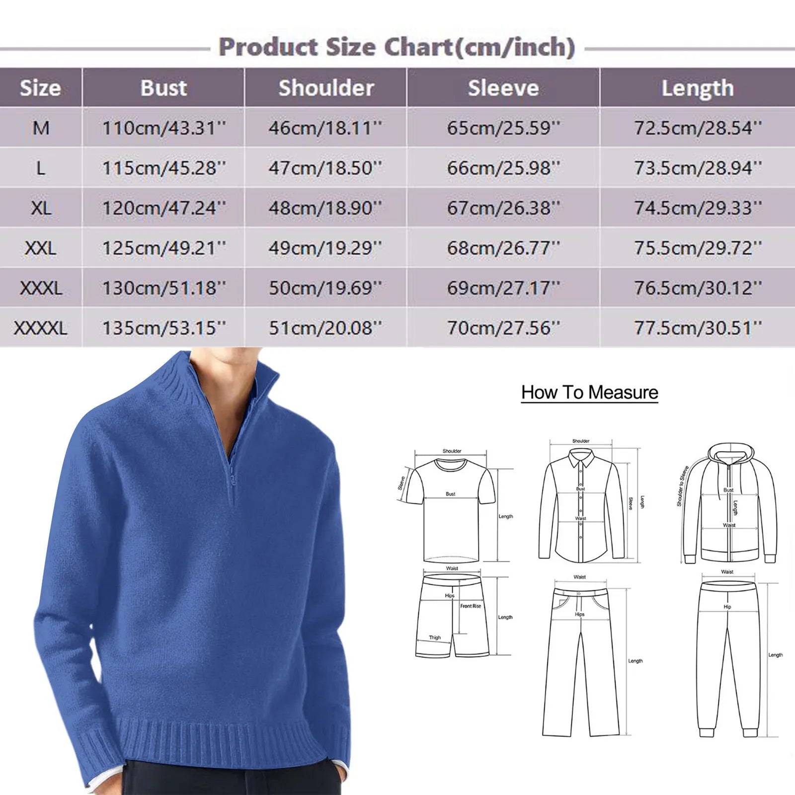 Sweaters For Men Clearance Casual Simple Bottom Sweater Solid Color Warm Knit Half Zip Long Sleeve Sweater Nuevo En SuéTeres