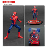 Avengers Legends Iron Man Spider Man Thor Captain America Thanos Hulk War Machine Action Figures Gif