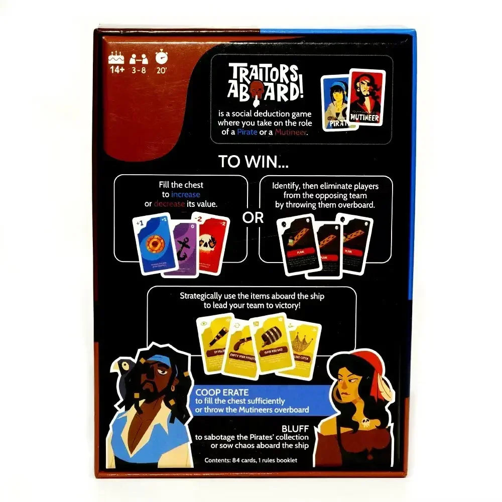 Traitors Aboard – Award-Winning Secret Identity Party Game |