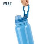 Tyeso Thermos Bottle Portable Sport Vacuum Flask Travel Stainless Steel Thermal Water Bottle Keeps Cold and Heat Thermal Mug