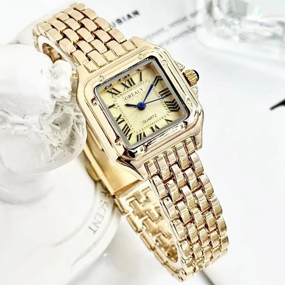 New Fashion Square Women Watches Ladies Quartz Watch Female Wristwatch Casual Lady Clock Women Watch Relogio Feminino Watches