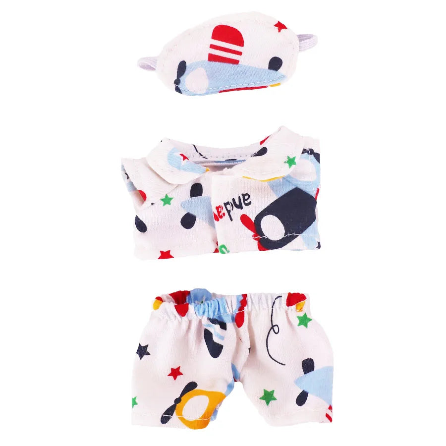 Doll Bedding Furniture For labubu 17cm Plush Doll Clothes Accessories Girl‘s Toys Birthday Christmas Gift