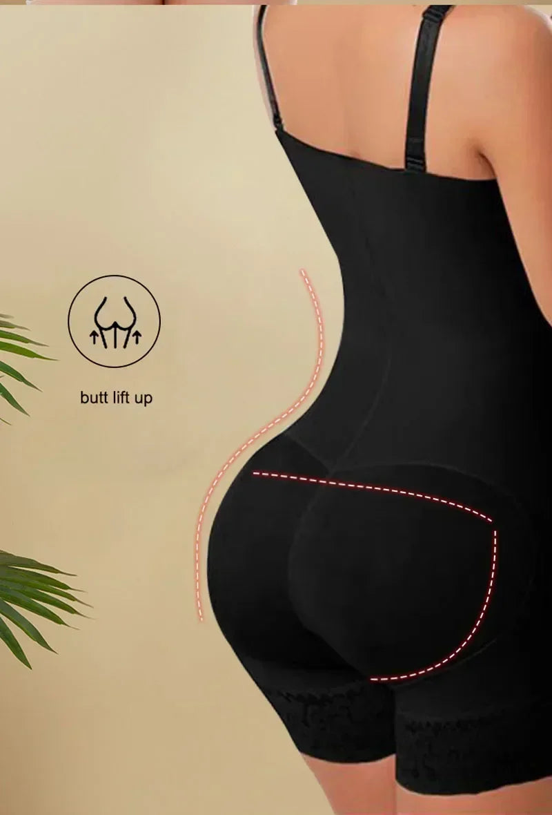 Girdle Full Body Shaper Butt Lifter Bodysuit Tummy Control Panties Waist Trainer Thigh Slimmer