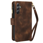 for Samsung Galaxy A35/A34/A25/A24/A73/A72/A55/A54/A53/A52/A15/A14 Case Wallet, Durable Leather Magnetic Buckle Flip Card Holder