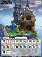 Magnetic Building Blocks Mine World Magnet Cube Set for Boy Girl Kid Age 3+ DIY Pixel style Model Base plate STEM Toy Baseplate