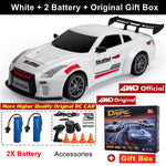 New 4WD Remote Control Drift Car Full Size 1:24 Mini Remote Control Racing Car Model 2.4G Radio High Speed RC Car Boy Toy Gift