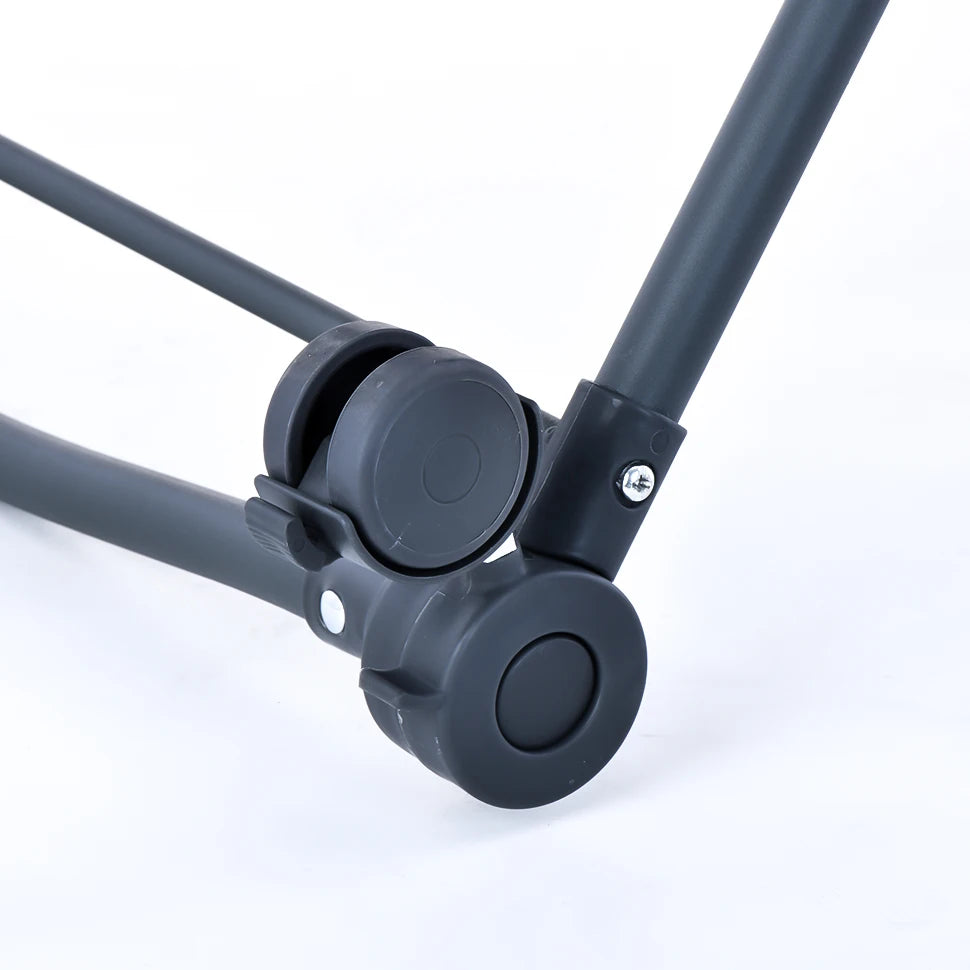 Baby Travel Cot with Mattress & Wheels – Convertible Rocking Crib