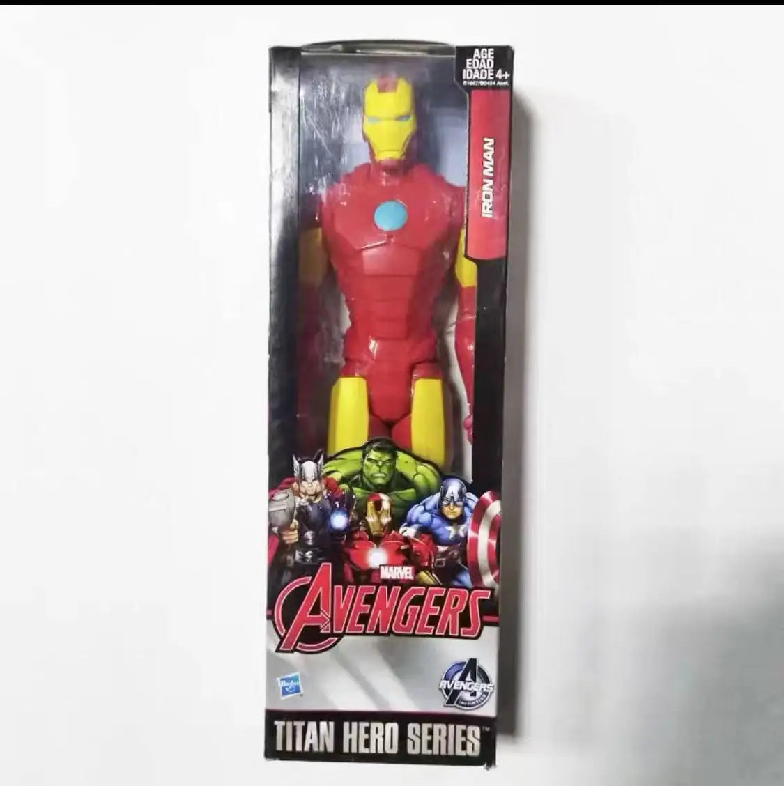 Hasbro 12 Inch Captain America Wolverine Iron Man Thor Spider Man Patriot Black Panther Figures Moving Doll Model Toy Gift