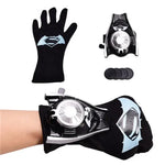 Super Heroes Figures Toy PVC Ironman Hulk Captain America Launcher Toys Gloves Kids Brinquedos Gift