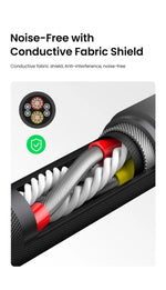 Ugreen Aux Cable Jack 3.5mm Audio Cable for iPhone 3.5 mm Male Cable Aux for Computer Headphone Xiaomi Laptop Car 3.5 Jack Cable