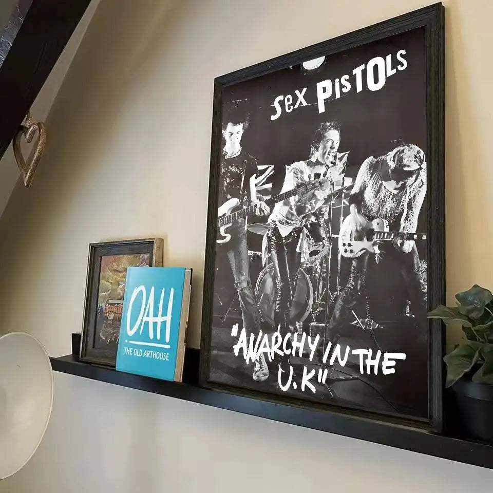 One Of The Influential Punk Band Poster Art With Prints Home Bedroom Living Room Decoration Gift