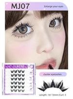 Yelix large capacity Self-Adhesive Eyelashes No Glue Fake Lashes Extensions Reusable for Makeup Soft Mink Eyelashes
