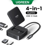 UGREEN Foldable USB C HUB 4K60Hz HDMI PD100W USB3.0 Docking Station for Phone Tablet Laptop Macbook Pro Air Android USB Splitter