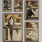 Lord Of Mysteries Poster Waterproof HD Art Wall Decal Self-Adhesive Print. Aesthetic Home Room