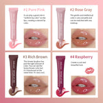 10ml Mirror Lip Glaze Moisturizes Jelly Lip Enrichment Oil Lasting Water Light Glass Lip Oil Remove Line Lip Protection Serum