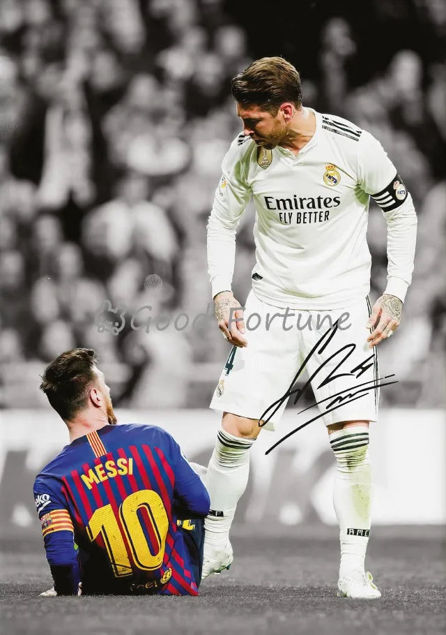 Popular Football Player Soccer Sports Star Posters and Prints Canvas Printing Wall Art Picture for Living Room Home Decor Gifts