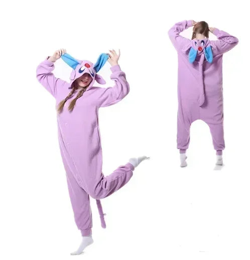 Pokémon Kigurumi Onesie – Snorlax, Gengar, Umbreon & More | Premium Cosplay Pajama Suit (Adult Edition)