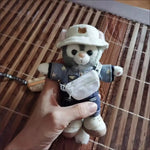 17cm V1 V2 Labubu Crossbody Bag Cute 1/6 1/8 1/12 BJD Dolls DIY Waist Bags Cute 15cm Idol Plush Doll Accessories Belt Bag Gift