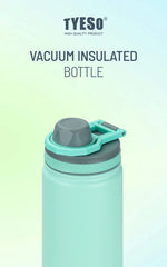 Tyeso 530/750ML Thermos Bottle Stainless Steel Vacuum Flask Travel Cup Insulated Water Bottle Sport Thermal Cup Mug Hot Cold Mug