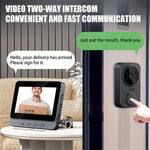 Wireless Video Doorbell Camera Bundle, Smart Security Camera with Night Vision, 2.4G WiFi, HD, Motion Detection, Cloud Storage